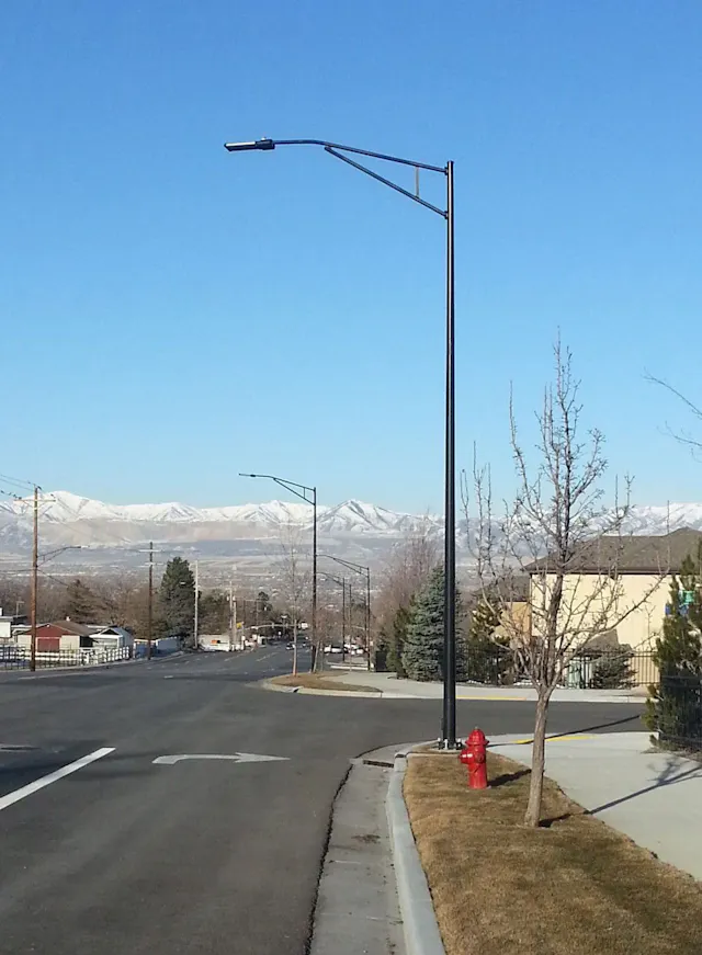 Steel Street Lighting Pole